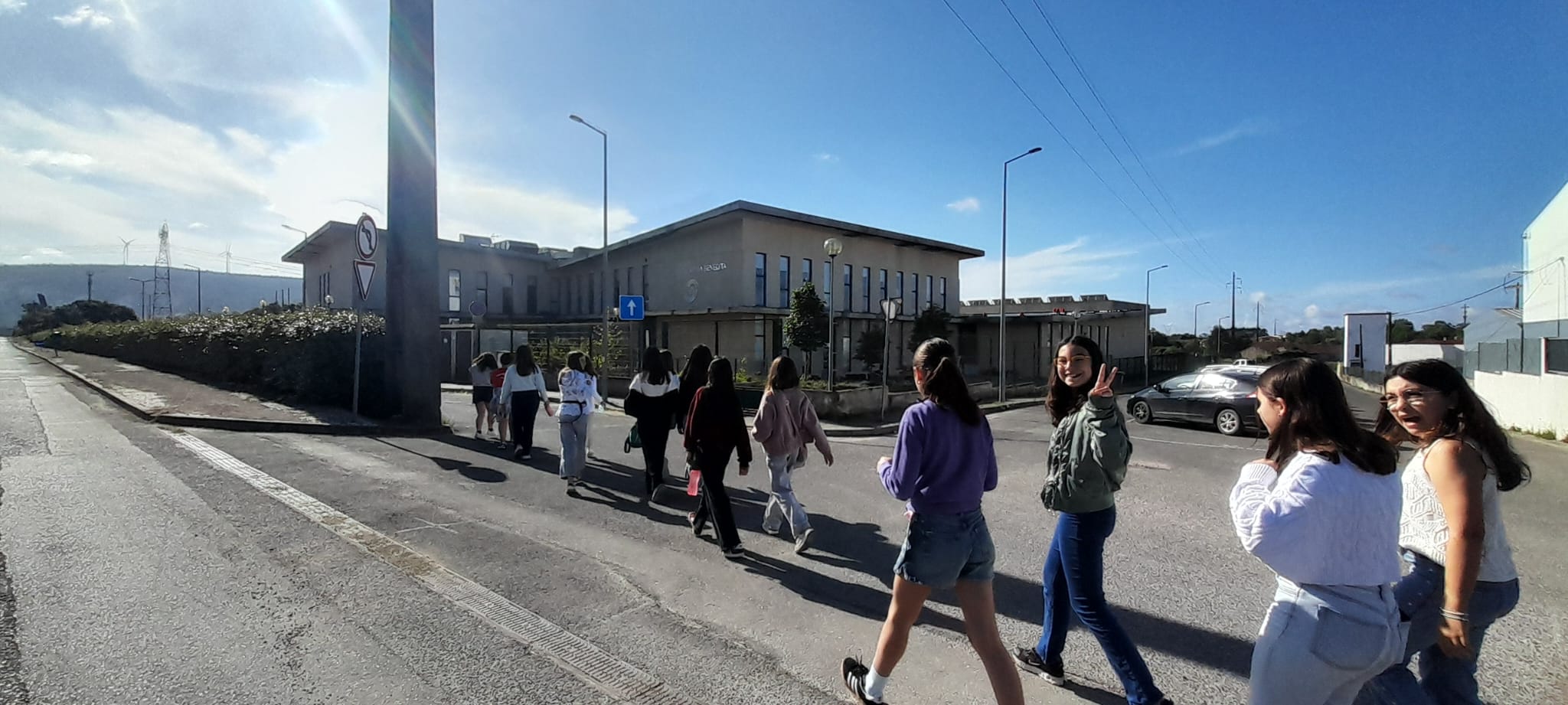 Deslocação da EB da Benedita para o Centro Escolar da Benedita