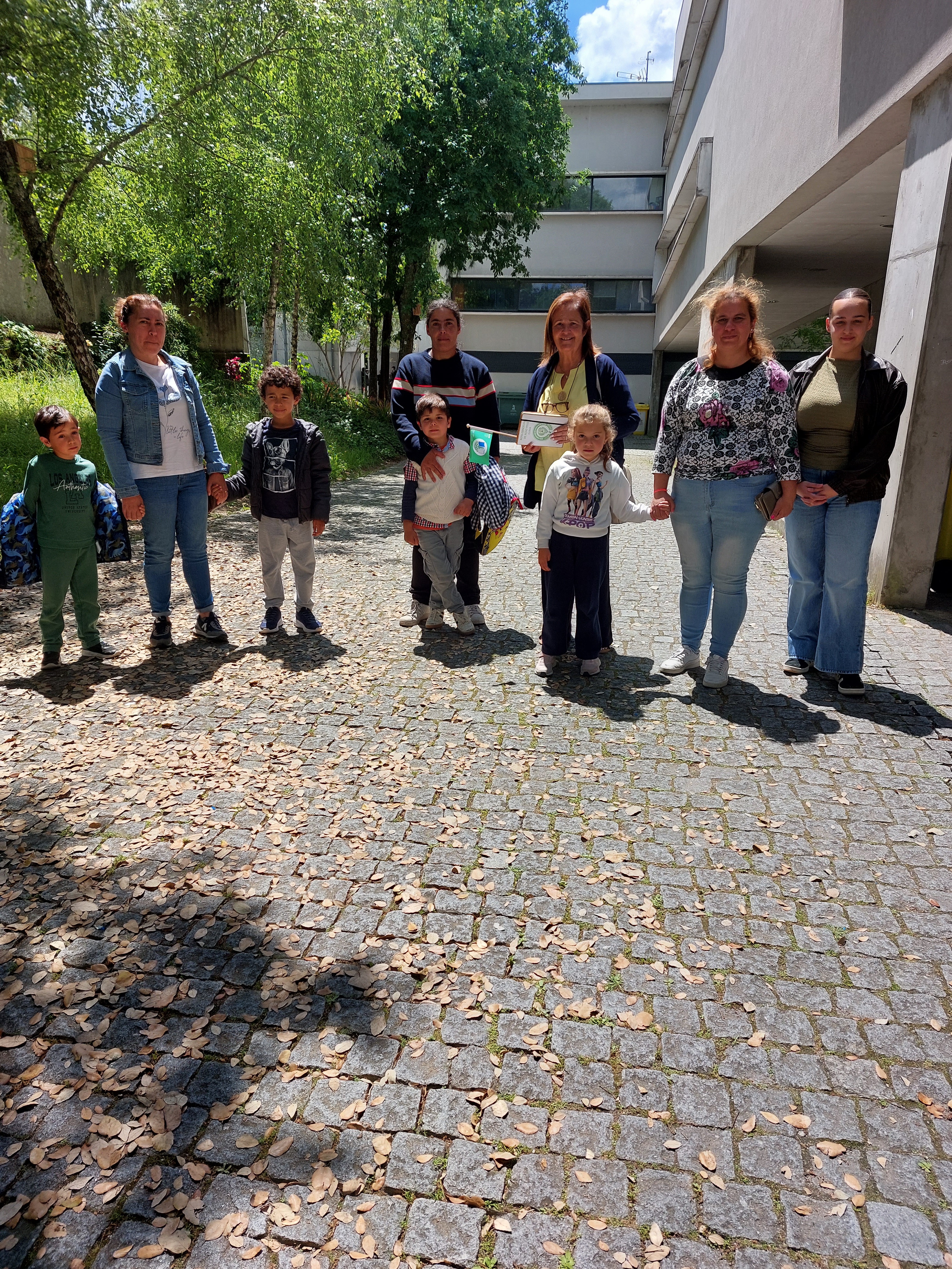 Receção dos alunos do 1.º ciclo da Escola Básica de S. José, Refojos- Santo Tirso.