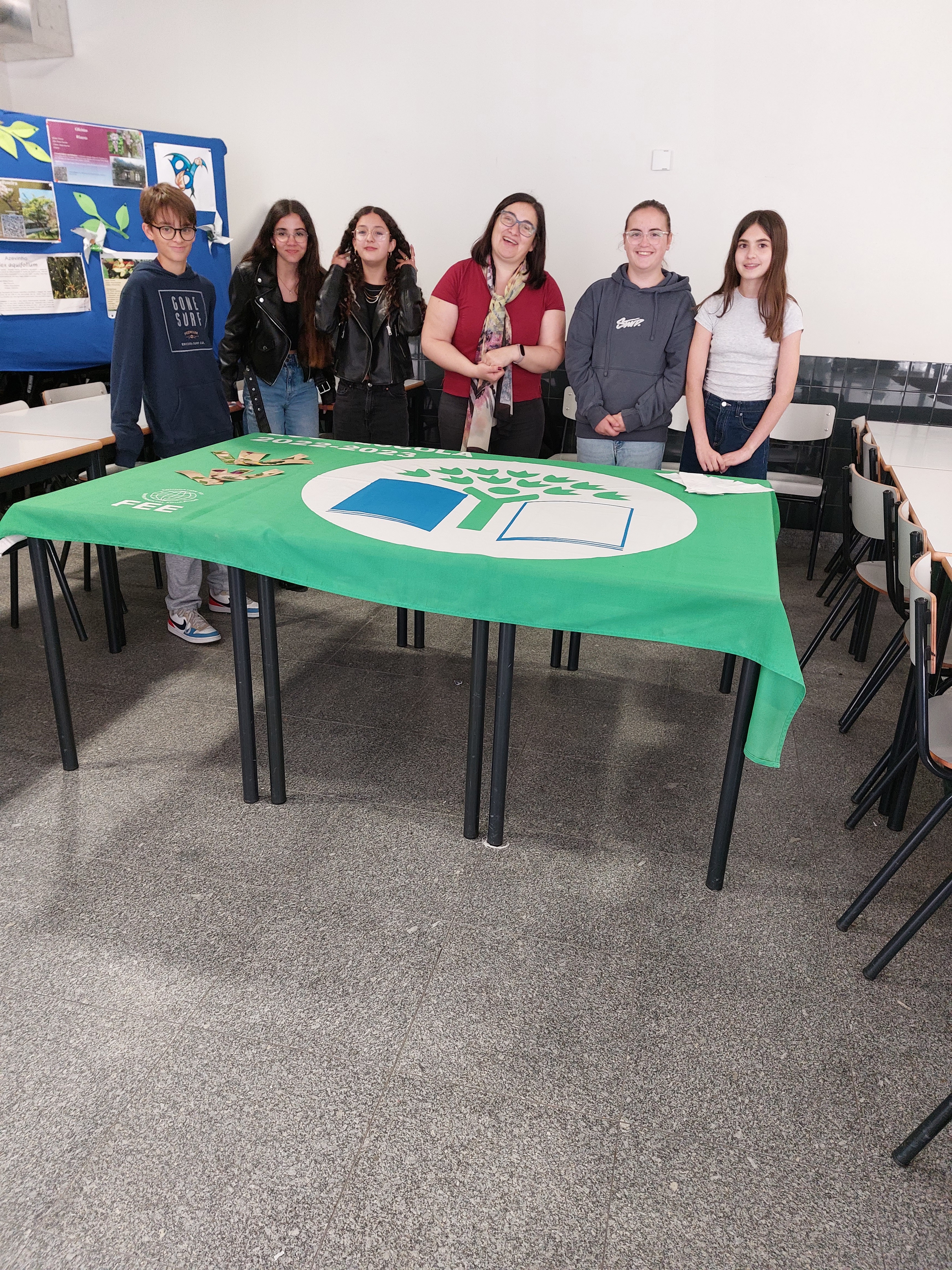 Receção dos alunos do 1.º ciclo da Escola Básica de S. José, Refojos- Santo Tirso.