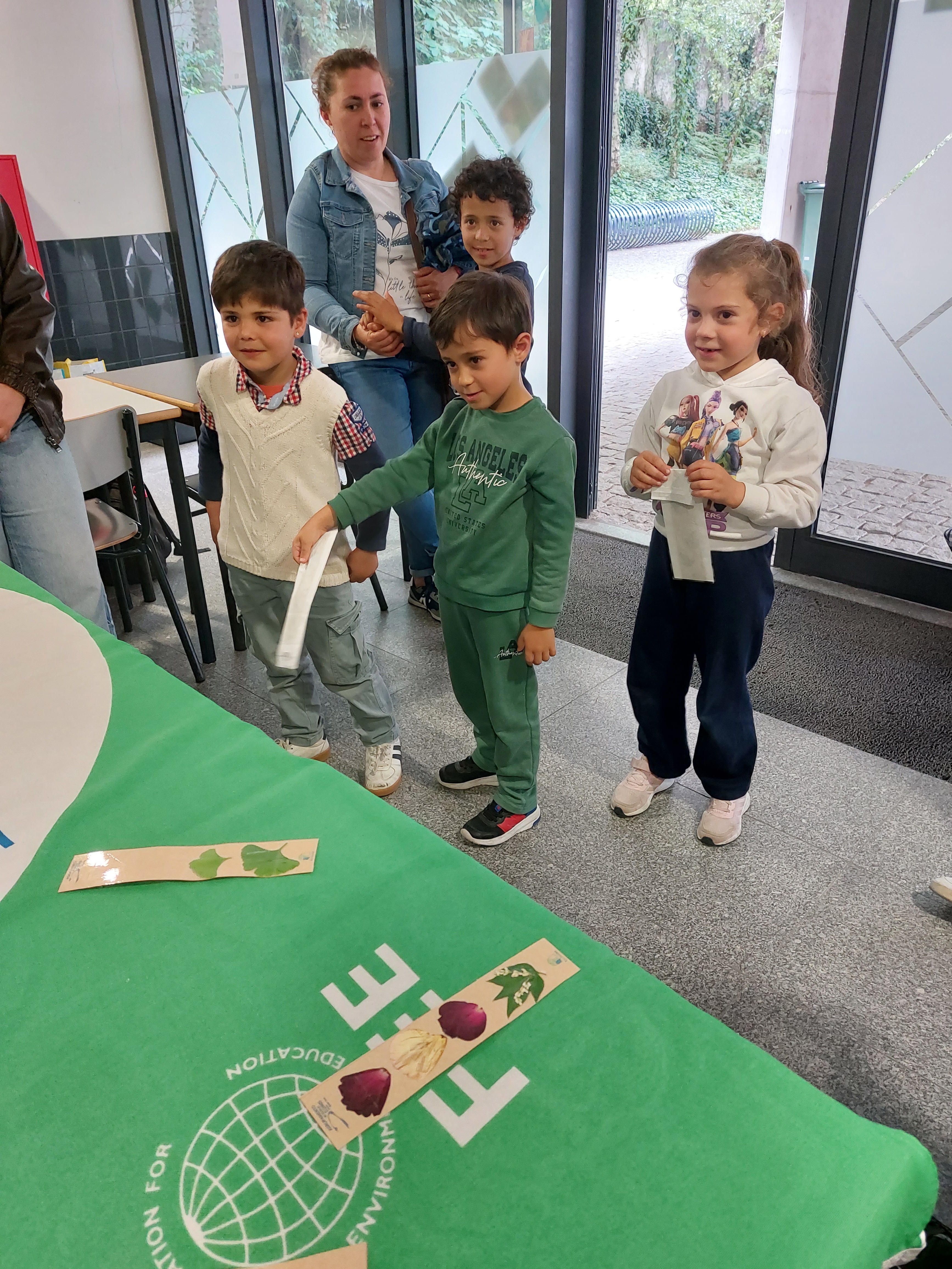 Receção dos alunos do 1.º ciclo da Escola Básica de S. José, Refojos- Santo Tirso.