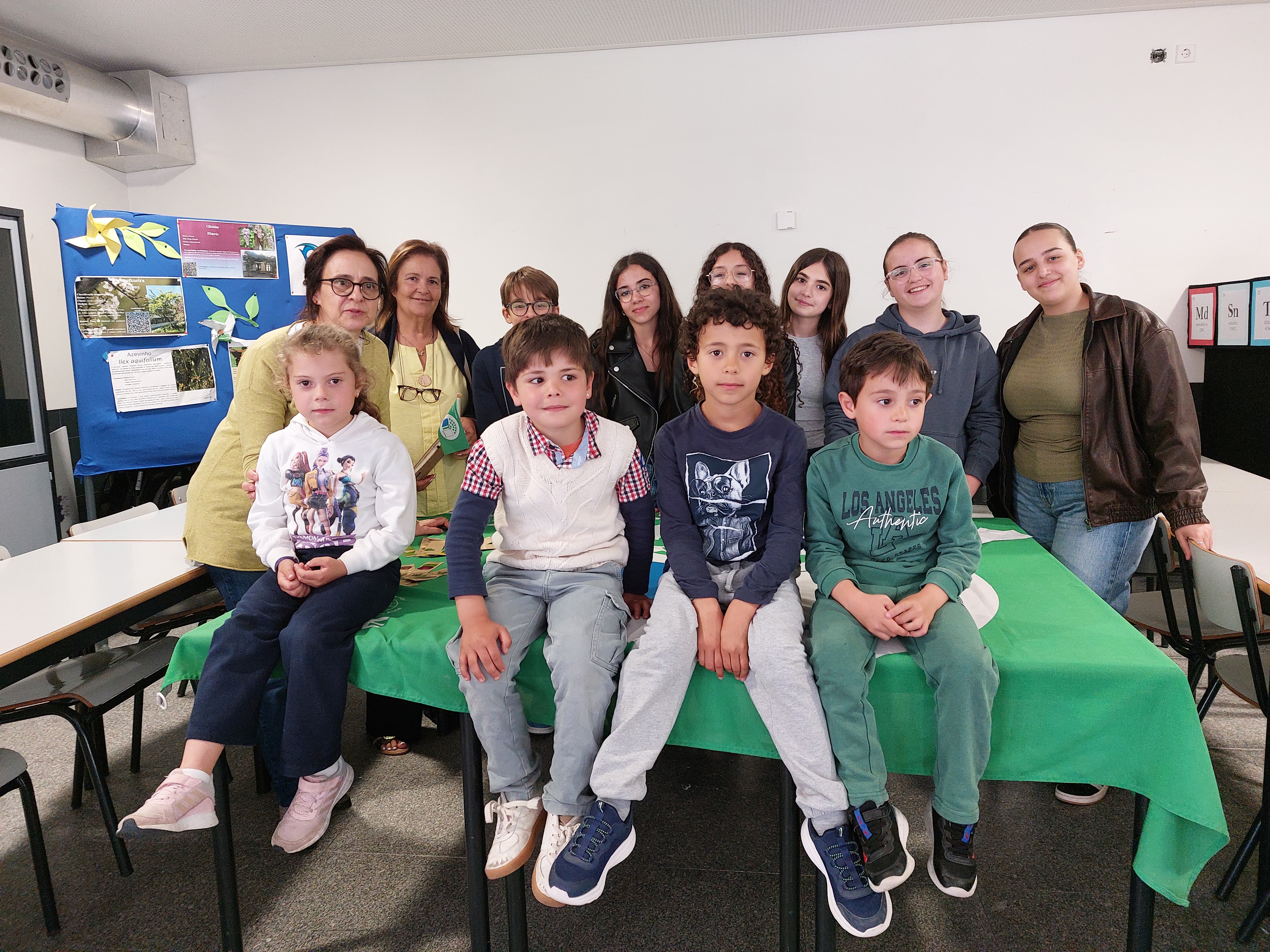 Receção dos alunos do 1.º ciclo da Escola Básica de S. José, Refojos- Santo Tirso.