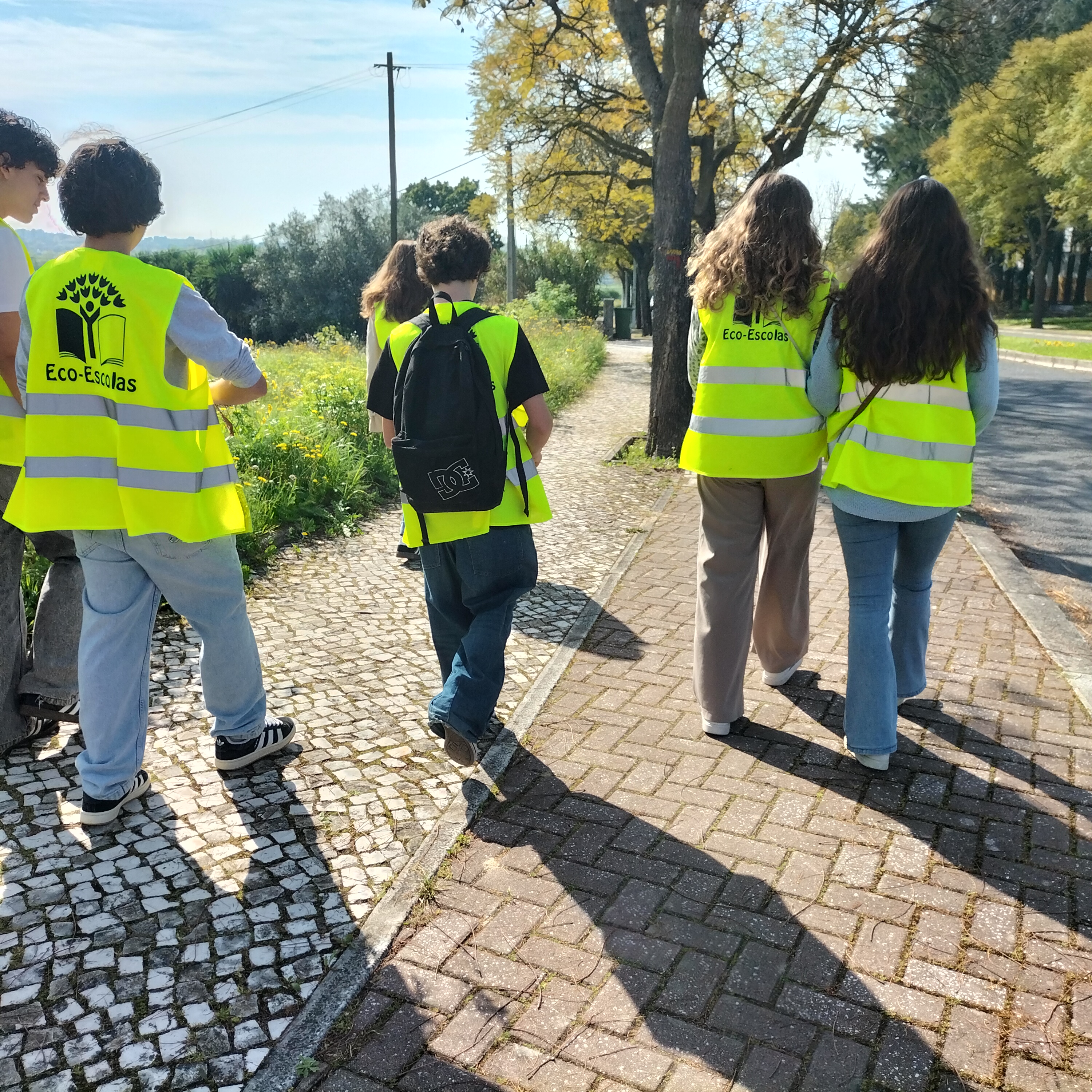 2 - Deslocação à EPTN - Já em Torres Novas, a caminho da EPTN