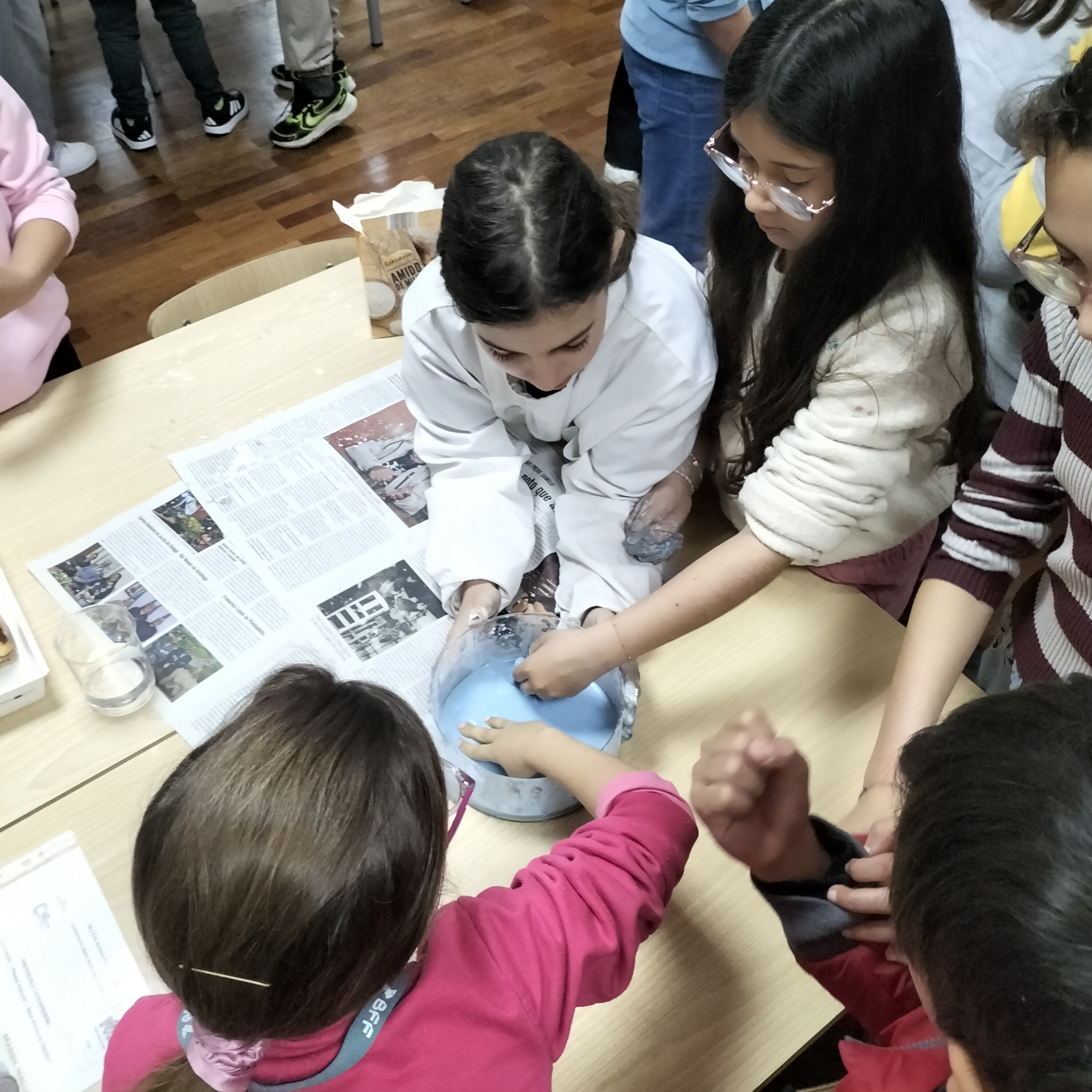 2 - Recepção aos alunos CEOP - No Clube das Ciências com os alunos do 6º ano