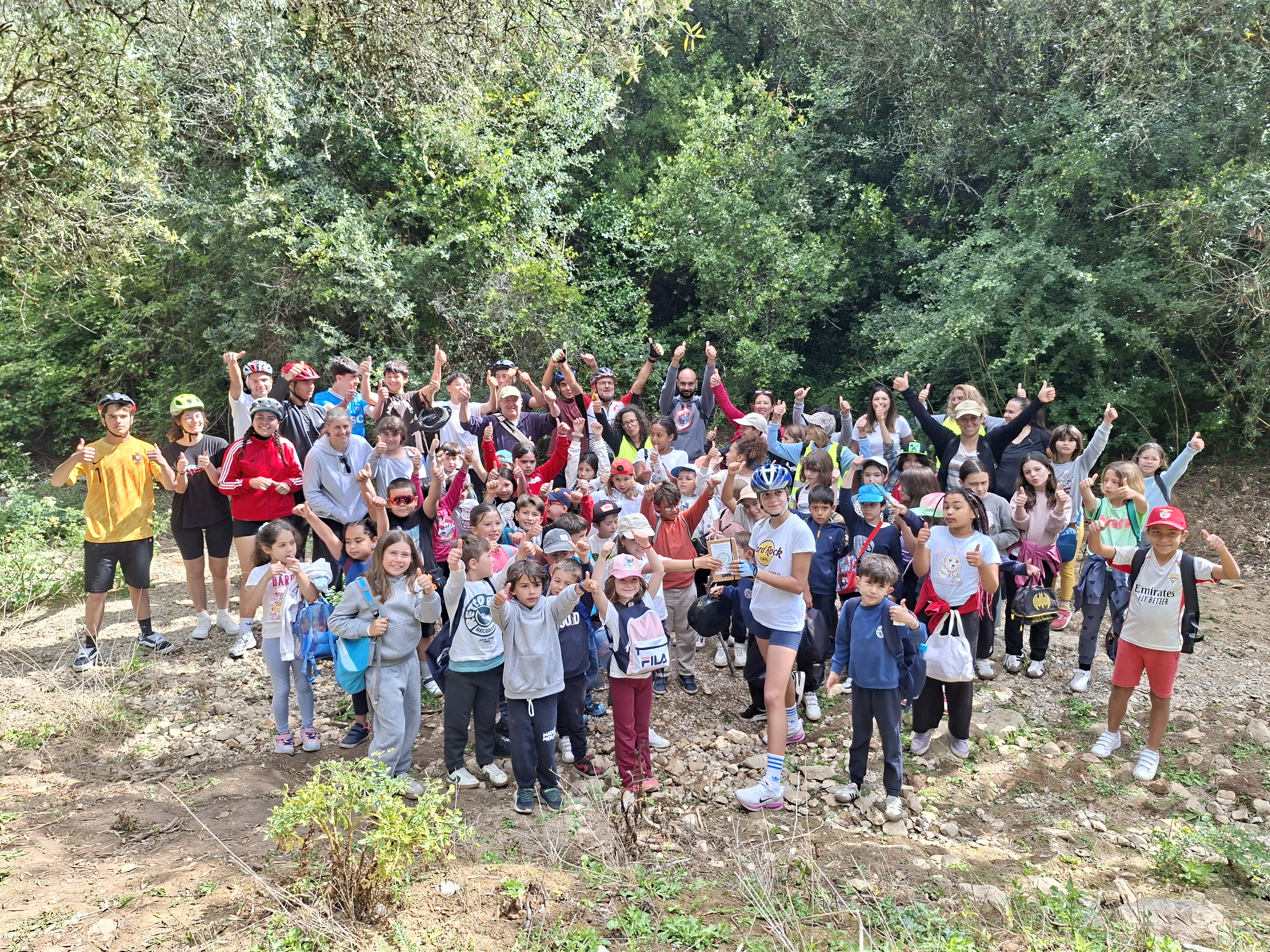 Encontro de alunos da Escola EB 2/3 Frei Estêvão Martins com os alunos da Escola Básica do Carvalhal - 1