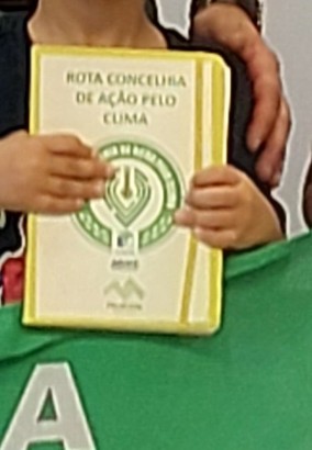 Caderno recebido.