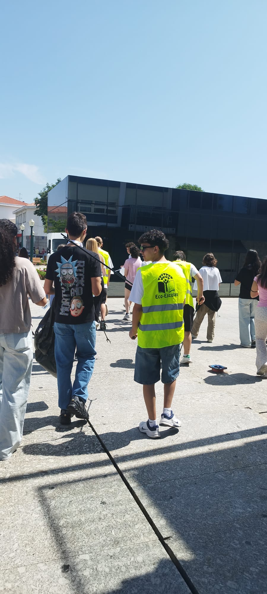Percurso a pé até à câmara.