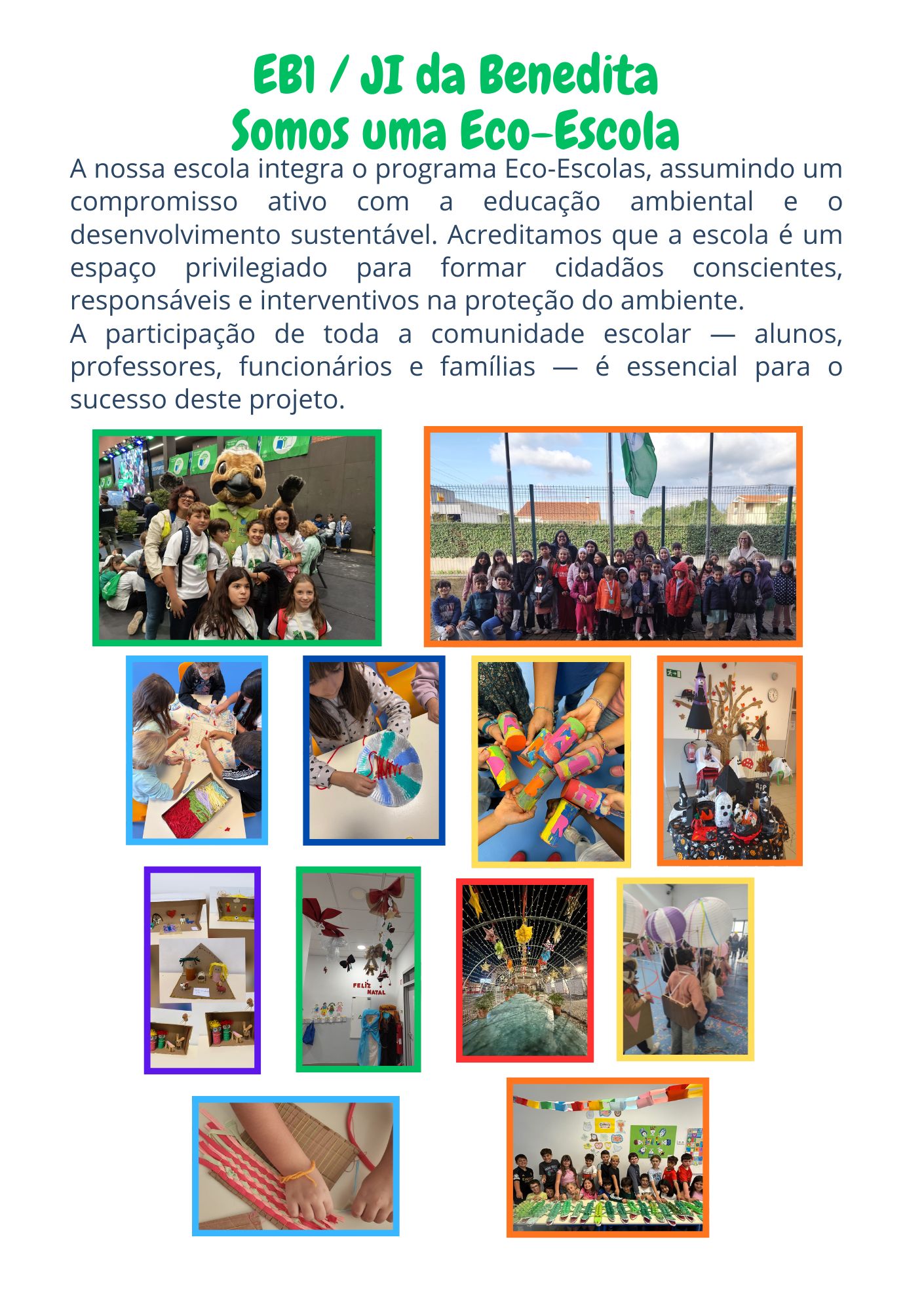 EB1 da Benedita - Somos uma Eco-Escolas