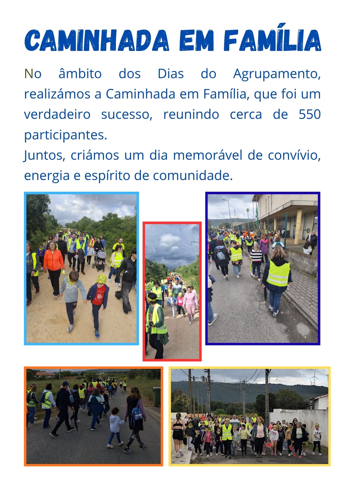 Caminhada em Família