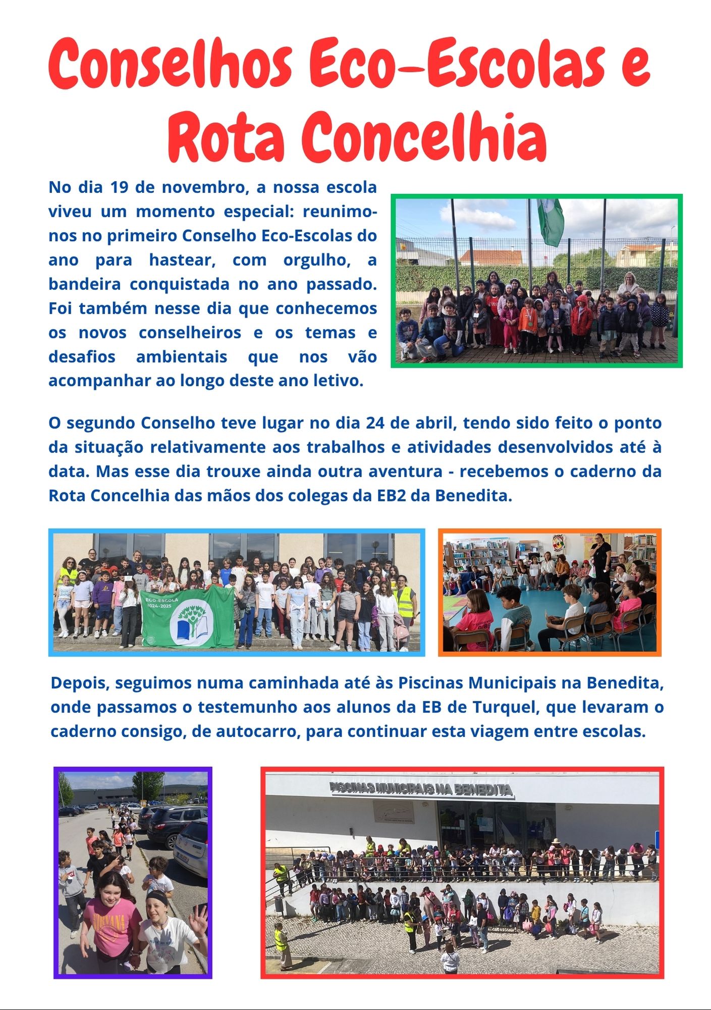 Conselhos Eco-Escolas de Rota Concelhia