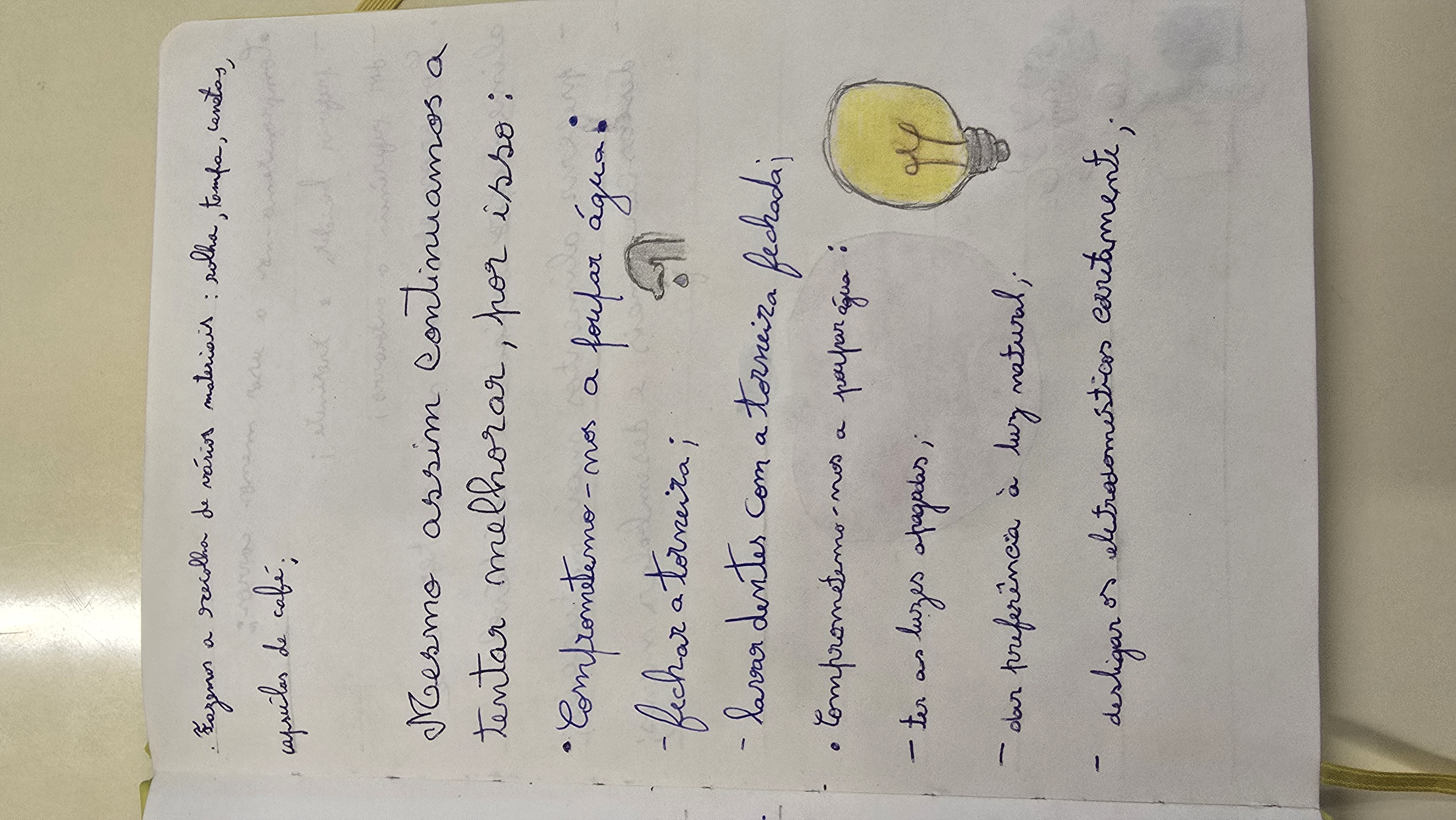 compromisso da escola