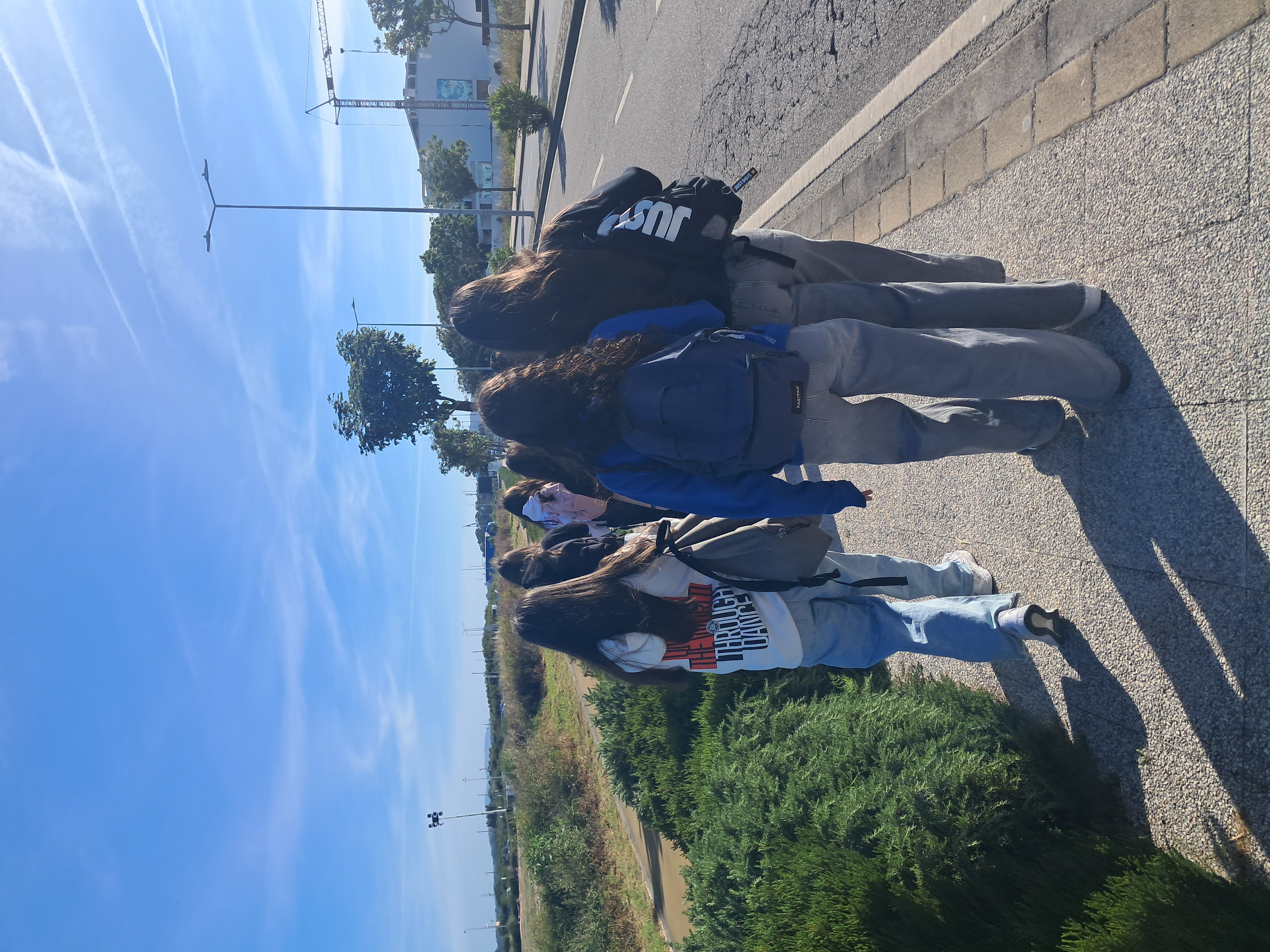 Percurso da escola até ao Parque da Cidade
