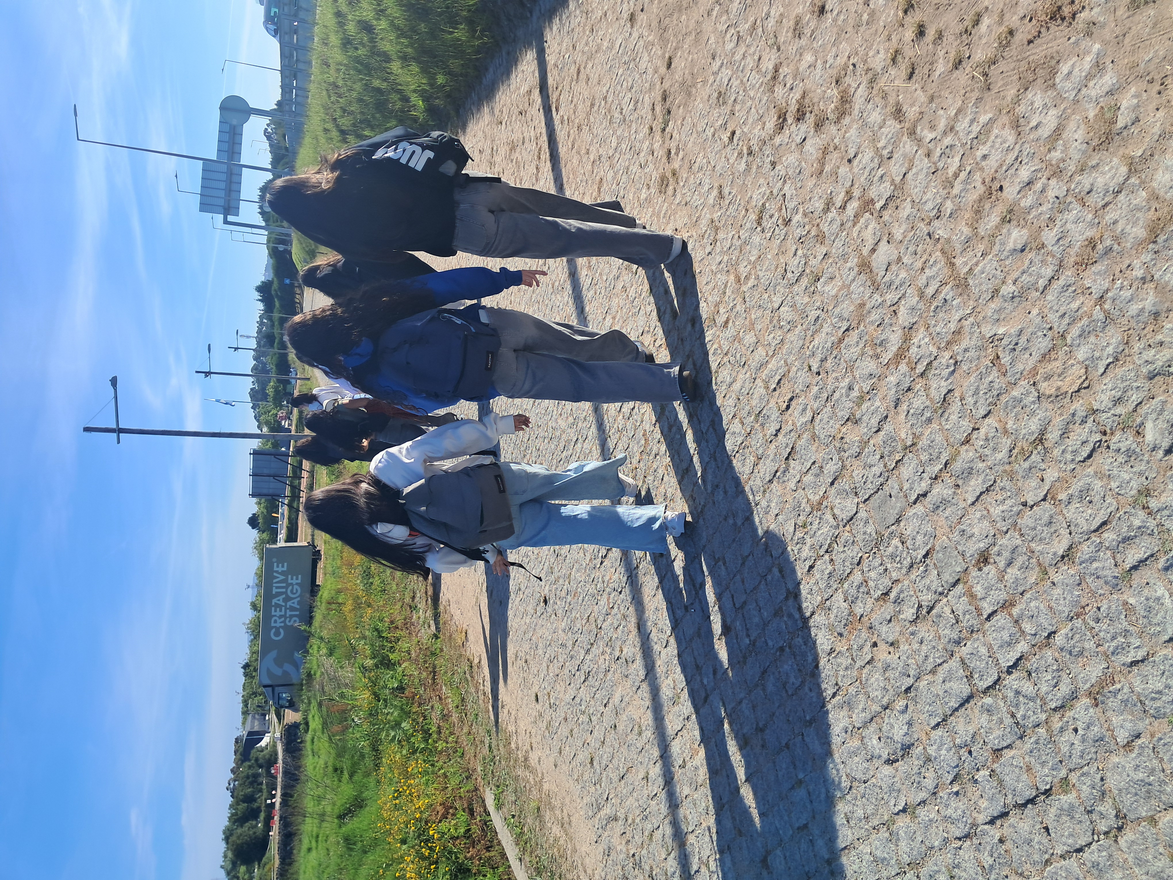 Percurso da escola até ao Parque da Cidade