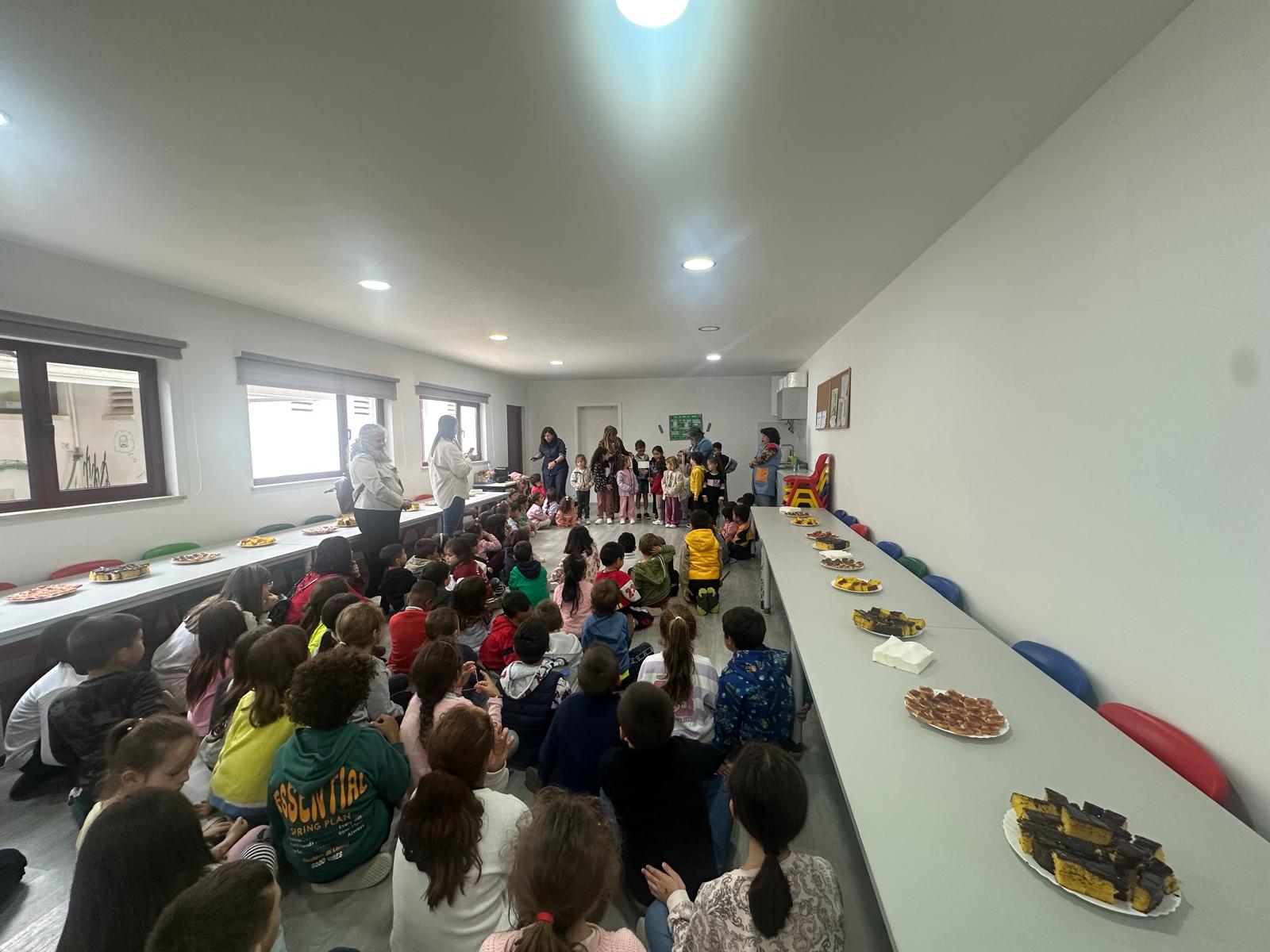 Entrega do testemunho e lanche