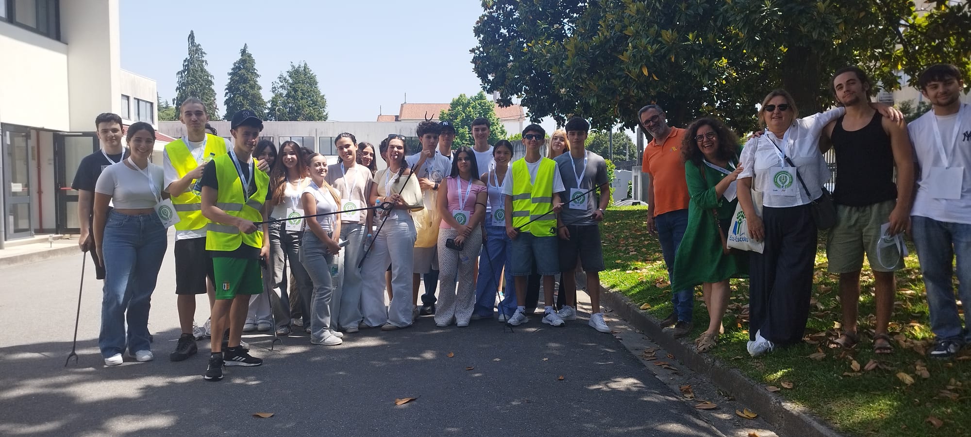 Prontos para acolher a escola vizinha!