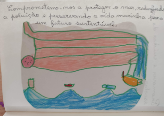 Proteger o mar e evitar a poluição.
