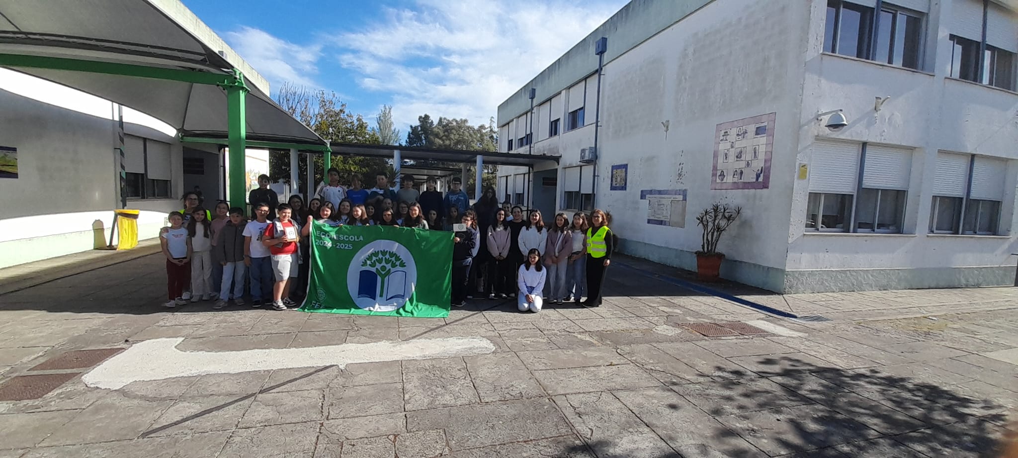 Deslocação pedonal EB Benedita - Ebnº 1 da Benedita