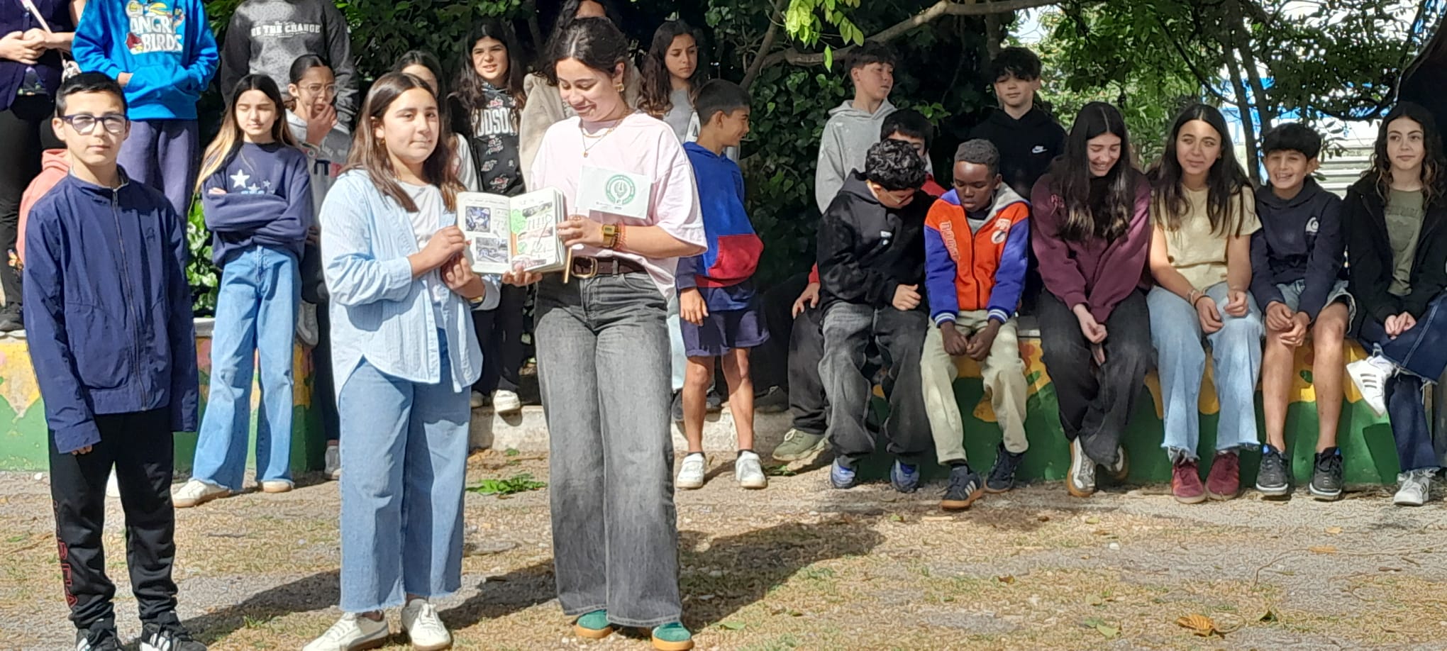 Recebendo o testemunho da escola anterior